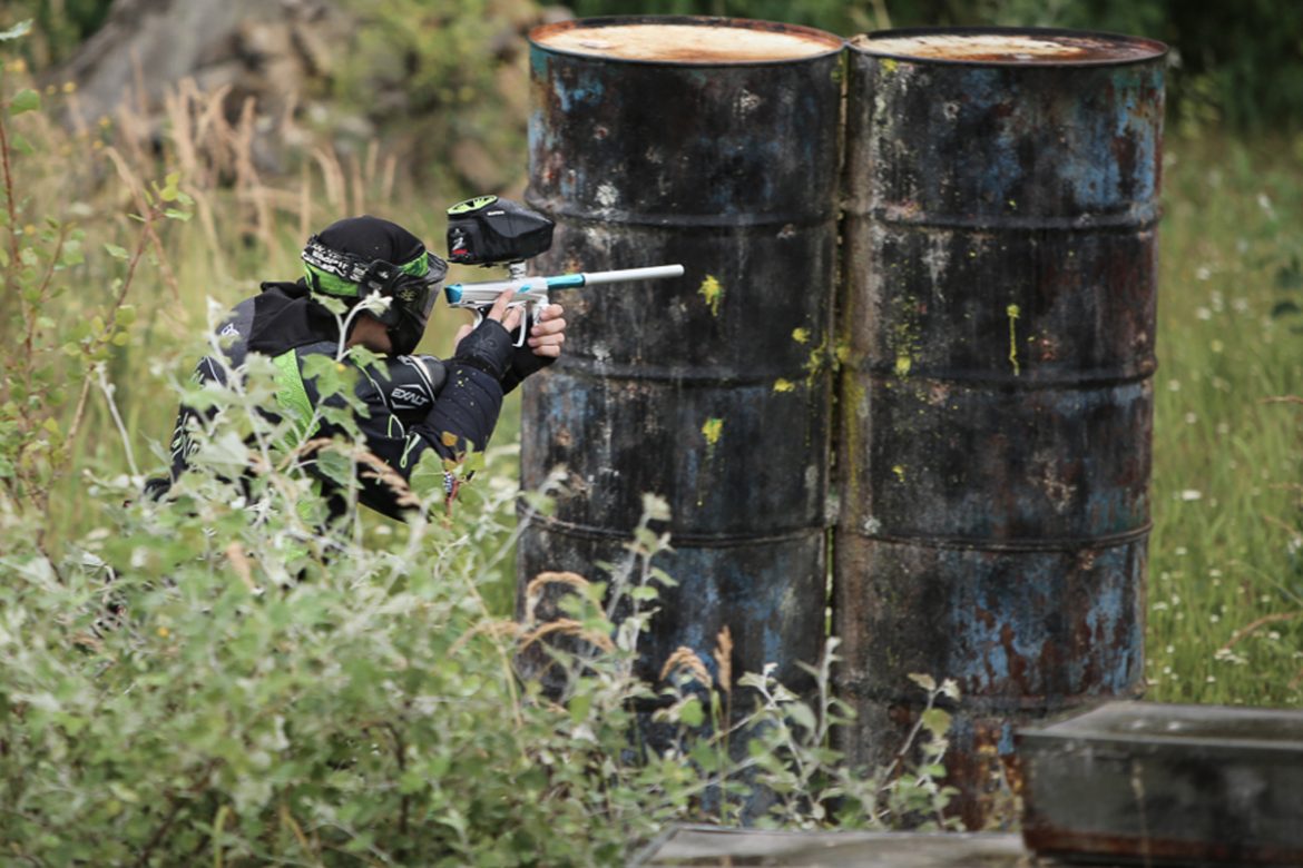 Paintball nahe Wien in Lassee Action Paintball Platz im Marchfeld